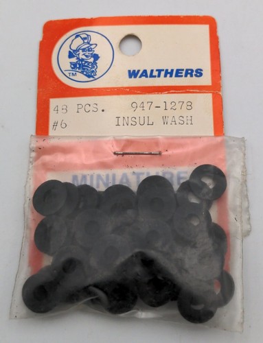 Lavadoras aislantes Walthers 947-1278 48 piezas | Condition: Used