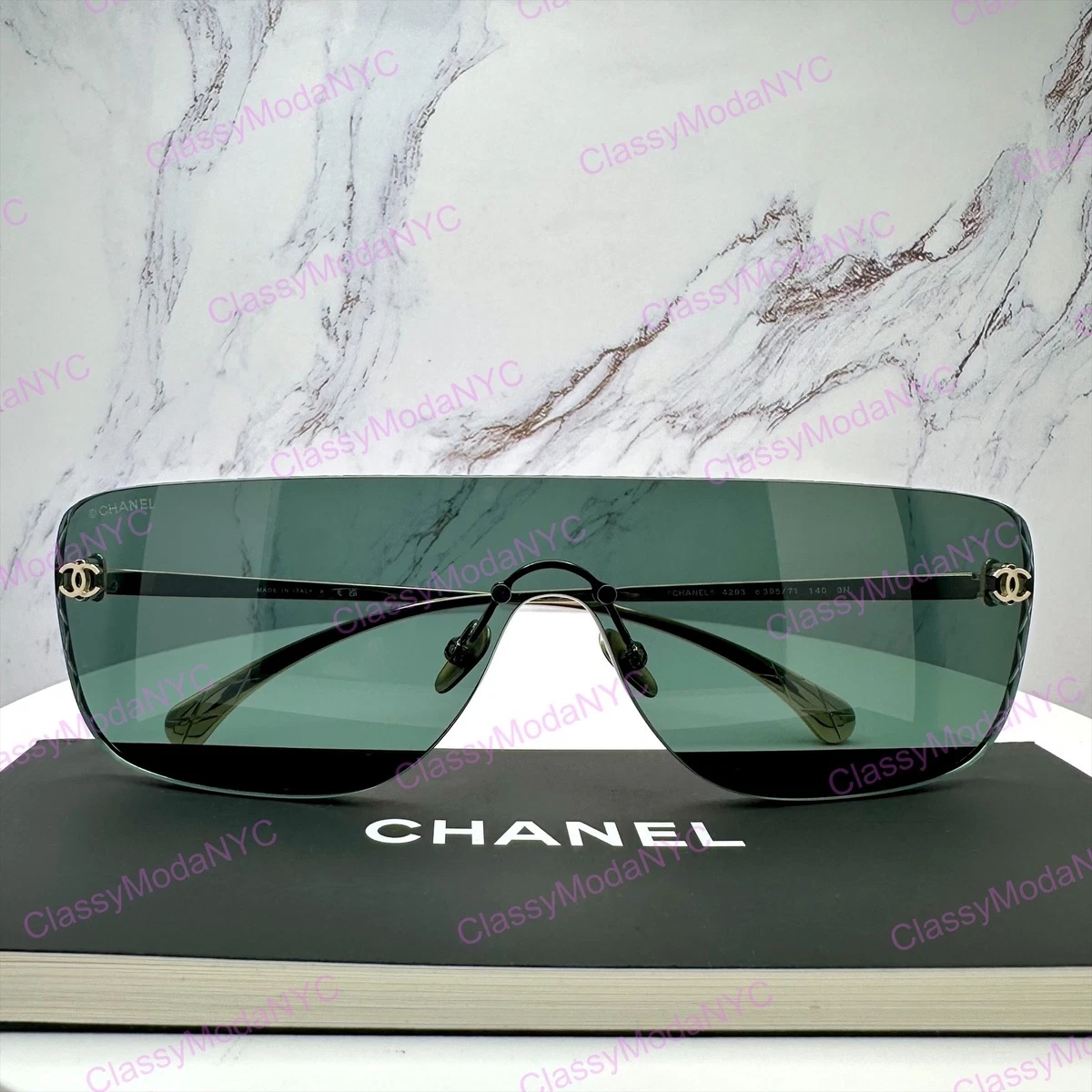CHANEL Rimless Sunglasses for Men for sale | eBay