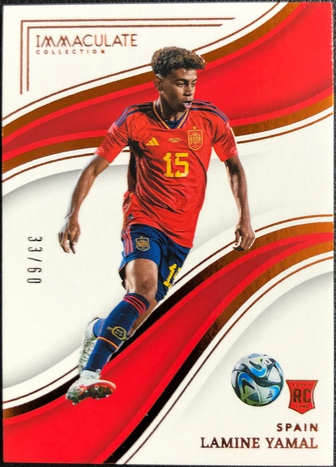 ヤマル　ジャージカード 2024-25 Immaculate 09/20 2023-24 Panini Immaculate Collection - Lamine Yamal #50 for sale