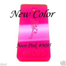 NEON PINK #9095 12"x18"x1/8" Acrylic Sheet Craft Plastic Plexiglass Supply SALE!