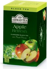 AHMAD TEA Apple Refresh Black Tea 20 Tea Bags