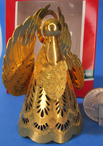 Hallmark 1989 miniatura Heavenly Glow Tree-Topper - Imagen 5 de 14