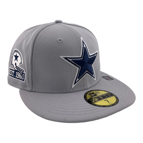 New Era Dallas Cowboys Custom Grey/Tie Dye UV Side Patch 59FIFTY Fitted Hat eBay