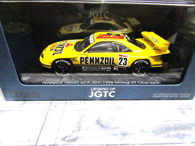 NISSAN DATSUN Sykline  GT-R JGTC GTR R33 #23 Pennzoil Racing 1998 HD Ebbro  1:43