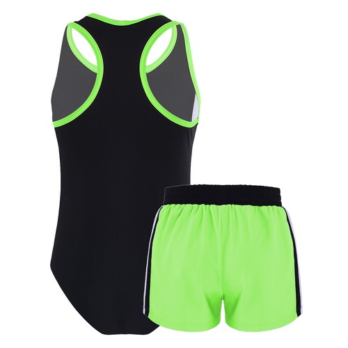 Kids Girls Beachwear Swimming Swimwear Athletic Swimsuit Sunsuit Monokini Baby - Picture 10 of 72