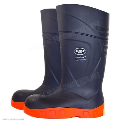 Bekina Boots StepliteX StormGrip Size 5 Work Boot Rain Gear Fishing Commercial