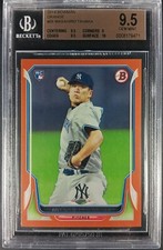 2014 BOWMAN ORANGE Masahiro Tanaka #88 BGS 9.5 GEM MINT ROOKIE 223/250