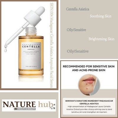 SKIN1004 Madagascar Centella Asiatica Ampoule Facial Serum 1.85 fl.oz / 55ml