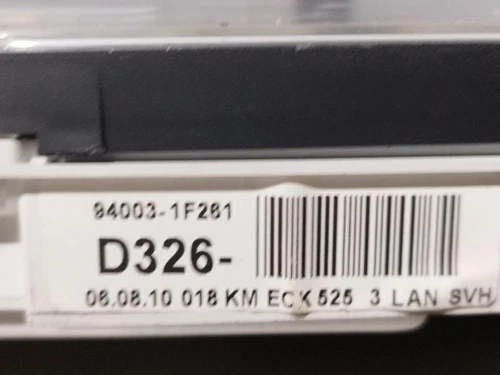 940031F261 Cuadro Instrumentos para KIA SPORTAGE (KM) LX 2005 861070 - Imagen 3 de 10