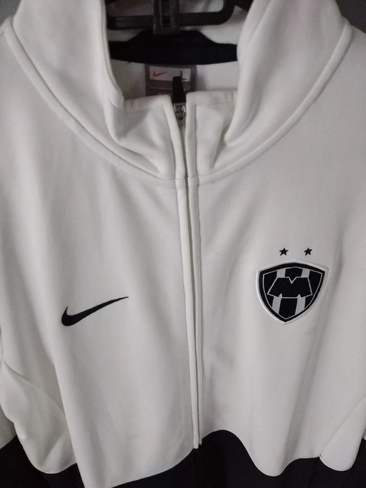 Chaqueta Rayados De Monterrey Nike Vintage Manga Larga Talla L Foto 3 de 4