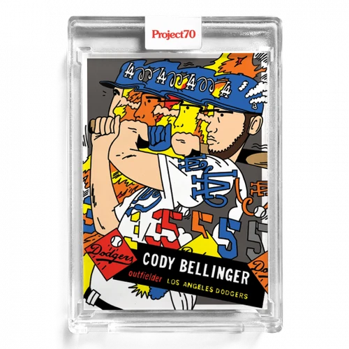 2021 TOPPS PROJECT70 #211 Cody Bellinger by Ermsy
