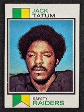 1973 Topps Football #288 Jack Tatum Oakland Raiders