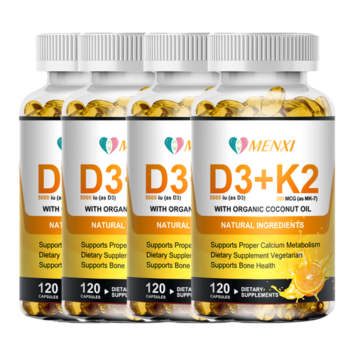 Christmas - Vitamin D3 K2 (2 in 1)120 Capsules - Extra Supplements with 5000 IU - Picture 12 of 12