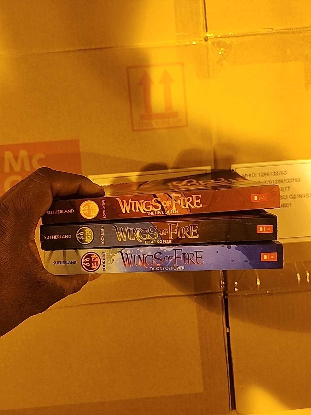 Wings Of Fire Books Lot Of 3 Books 8-9-12