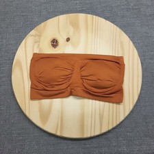 Breezies Women's Everyday Seamless Underwire Bandeau Bra Large Size Copper