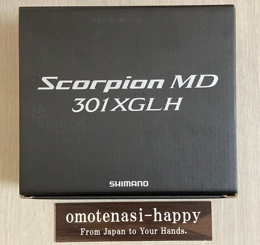 Shimanp 21 SCORPION MD 301XGLH Casting Reel Gear ratio: 7.9