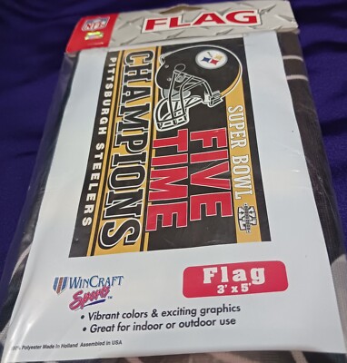 USA製 Pittsburgh Football 5 Time Champs s-l400.jpg