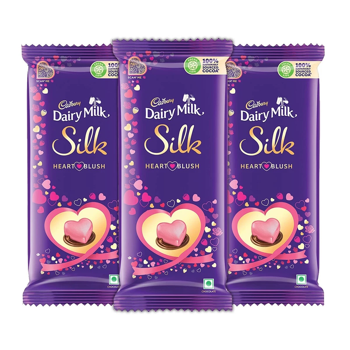 Dairy milk on sale heart pop price