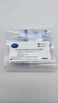 Attogene G-25 Resin Micro Spin Desalting Columns For Protein Purification