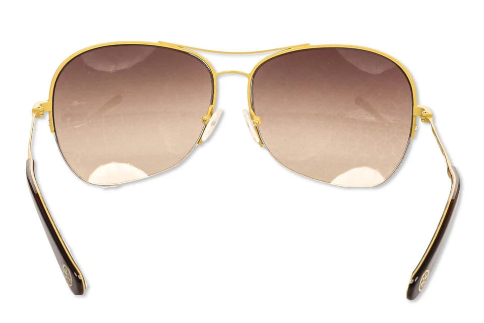 Tory Burch Women's TY6020 Yellow/Brown Sunglasses Brown Gradient Lenses 62mm - Image 4 of 4