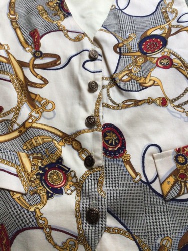 Michaelee Vintage Men’s Formalwear Ornamental Rayon Vest Large - Picture 3 of 7