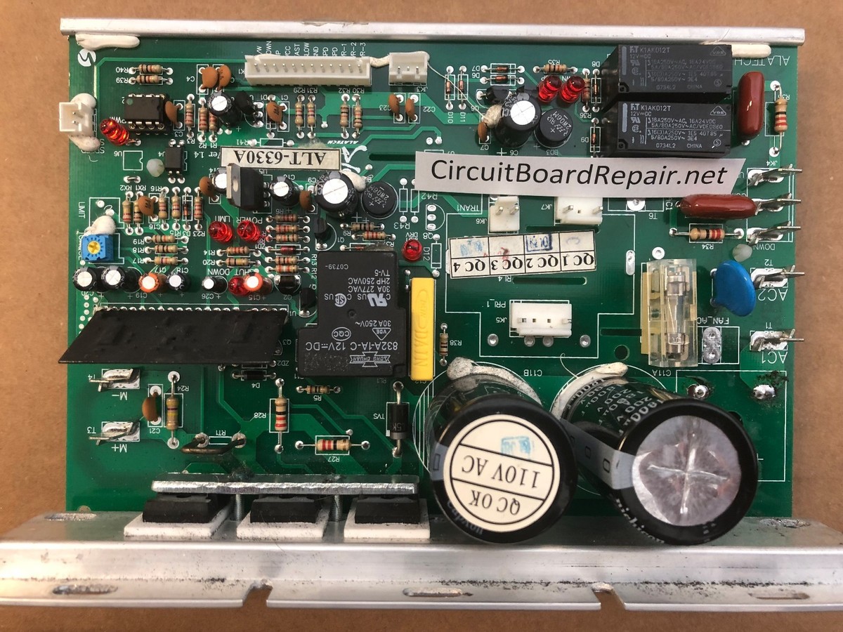 Replacement Motherboard / Control Board For American SOLE F60 & F65 Treadmills - Main Computer Power Driver Circuit Board