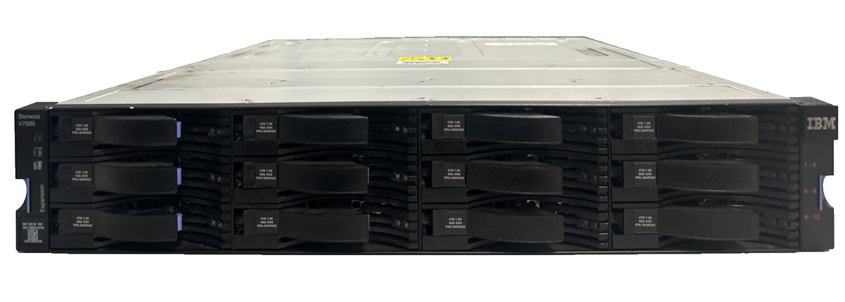 IBM 2076-12F V7000 Storwize LFF 12-Drive Expansion Enclosure