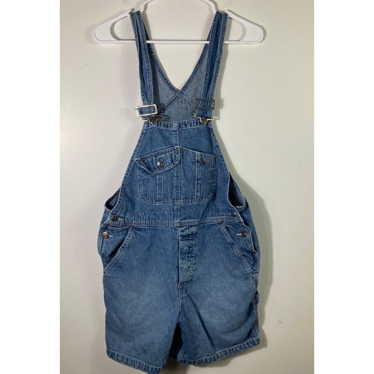 Womens Limited Jeans Short Overalls Denim Cotton XS