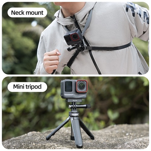 For Insta360 Ace/Ace Pro Camera Magnetic Quick Release Base Mount Adapter - Foto 4 di 13