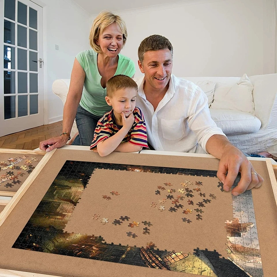 1000 Pieces Jigsaw Puzzle Table for Adults with Drawers Puzzles Board - Image 2 of 4
