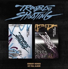 Xdinary Heroes Troubleshooting 1st Full Album 2 Ver Set (via DHL Express)