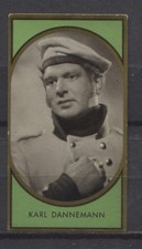 Karl Dannemann Vintage Movie Star Cigarette Trading Card Lloyd No.188