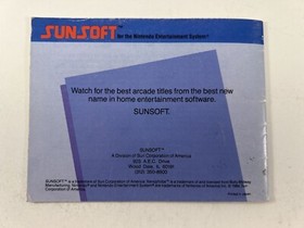 Xenophobe NES Nintendo Manual Only 