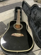 Oscar Schmidt OG1BLH Student Steel String Acoustic Guitar With Gator Case