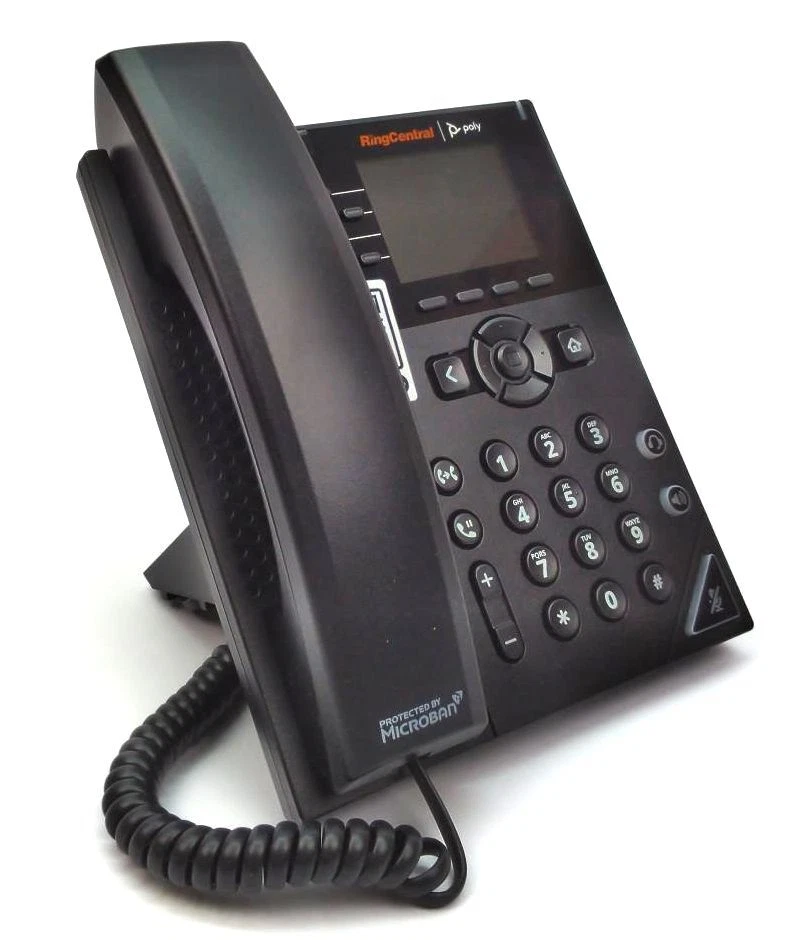 Poly VVX 250 RingCentral IP Phone HD Voice Color Display 2314-48820-101M - Image 3 of 4