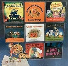 The Best Classic Halloween Stories Book Set 8 Board Books for Kids