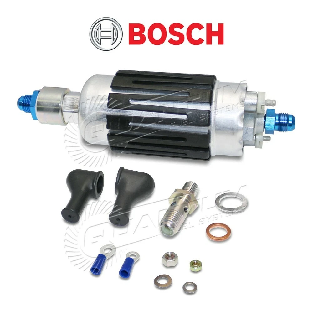 GENUINE Bosch 0580464200 200LPH Inline Fuel Pump + 6AN Inlet  