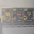 Funko Pop - DC Batman Animated Series (BlackLight) Batman, H. Quinn, & Joker Lot