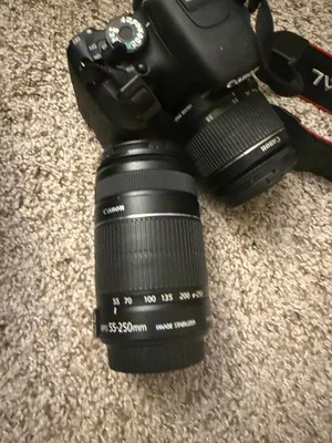 Canon EOS Rebel T3I / EOS 600D 18.0MP Digital SLR Camera - Black