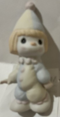   Precious Moments 16004 ''Bless The Says Of Your Youth'' Clown Birthday Figurine