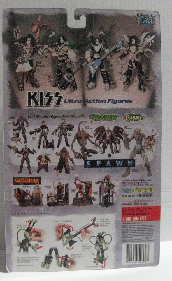 KISS Ace Frehley Ultra-Action Figure - Image 3 of 3