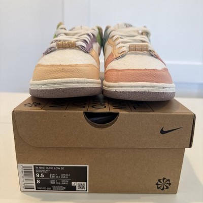 Nike Dunk Low Retro Sun Club Multi Sail Sneaker DQ0265-100 Women's Sz 9.5 New DS