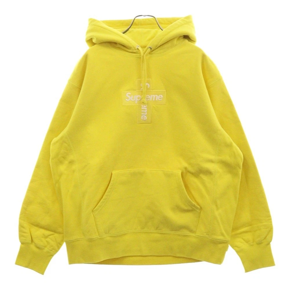 Sweat à capuche Supreme 20AW Cross Box Logo Cross Box Logo Hooded Sweatshirt