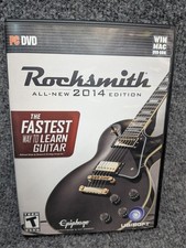 Rocksmith Edición 2014 PC y Mac DVD-ROM Juego Completo de 2 Discos Manuales No Probados...
