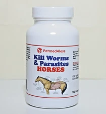 CABALLO Anti-parasitos Anti-gusanos - CABALLO mata parasitos & gusano Made USA