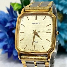 Rare SEIKO DOLCE Seiko Dolce square working item
