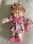 Cabbage Patch Popcorn Hair HM 15 Wheat Blonde Blue Eyes