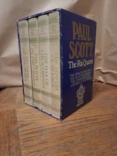 The Raj Quartet by Paul Scott Complete 4 Volume Box Boxed Set Hard Cover