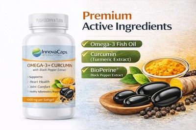  Omega 3 Curcumin Black Pepper 1000mg 100 Softgels  compared nordic curcumin