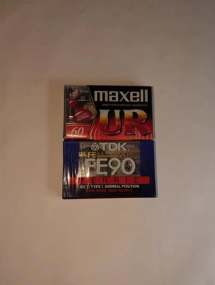 Neue unbenutzte leere Audiokassetten Maxell / TDK